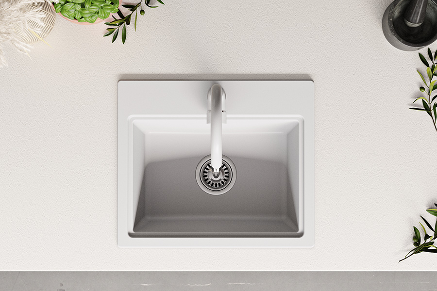 Granitspüle Armatur 5000 Siphon Einbauspüle Spülbecken Küchenspüle 5 Farben MO | eBay
